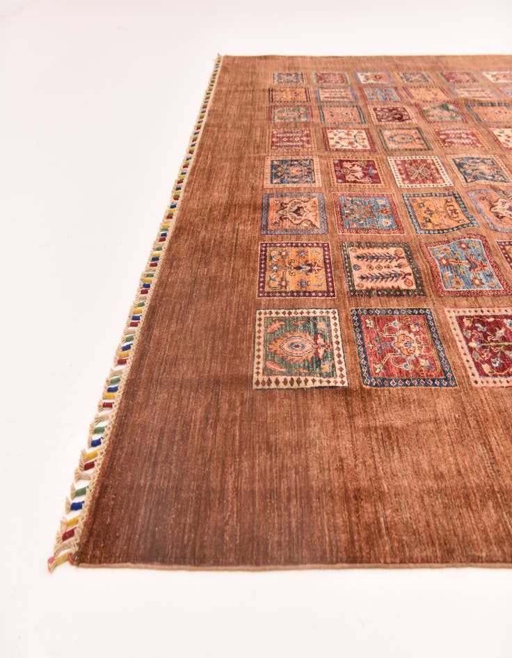 Detail image of  8' 5 x 11' 4  Hand Knotted Ariana Ziegler Rug