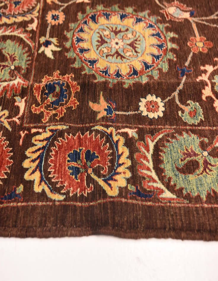 Detail image of  6' 7 x 8' 10  Hand Knotted Ariana Ziegler Oriental Rug