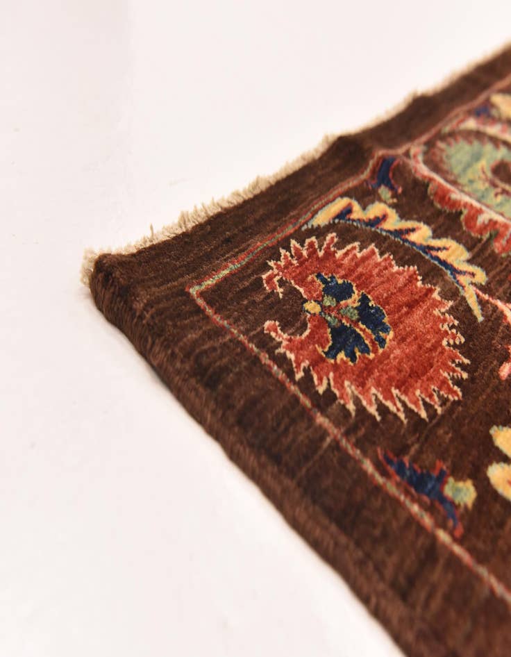 Detail image of  6' 7 x 8' 10  Hand Knotted Ariana Ziegler Oriental Rug