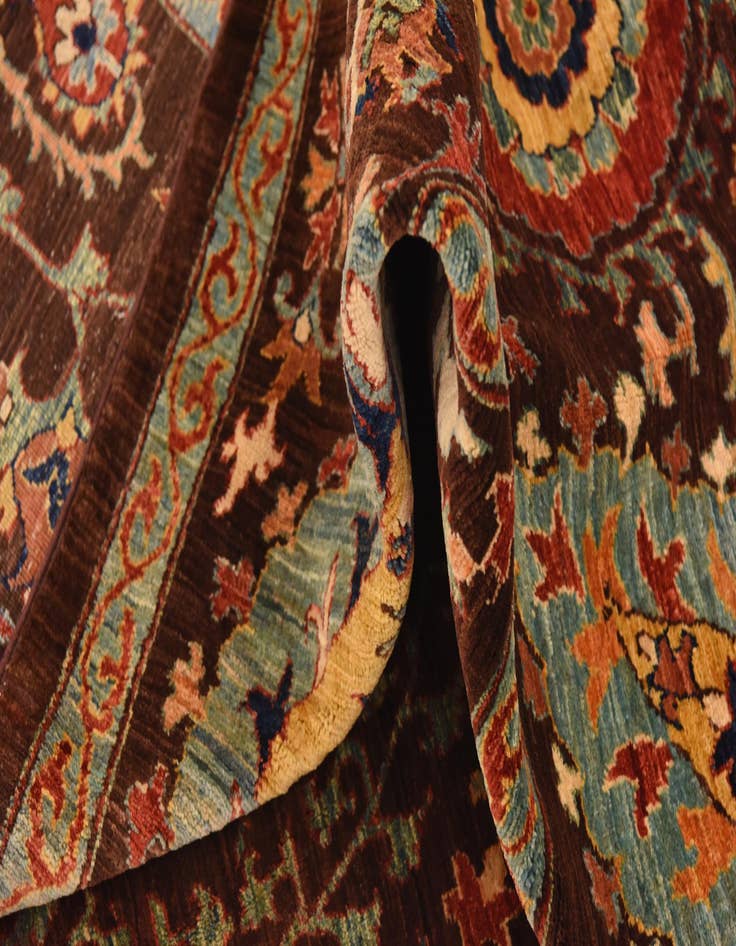 Detail image of  6' 7 x 9' 1  Hand Knotted Ariana Ziegler Oriental Rug