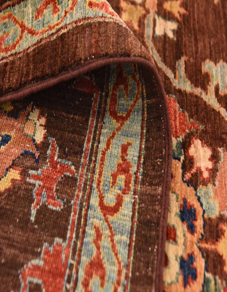 Detail image of  6' 7 x 9' 1  Hand Knotted Ariana Ziegler Oriental Rug