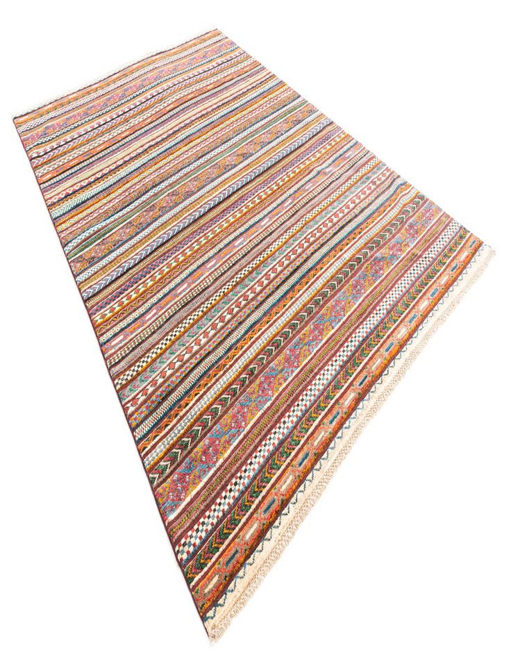 Detail image of  6' 8 x 9' 9  Hand Knotted Ariana Ziegler Rug