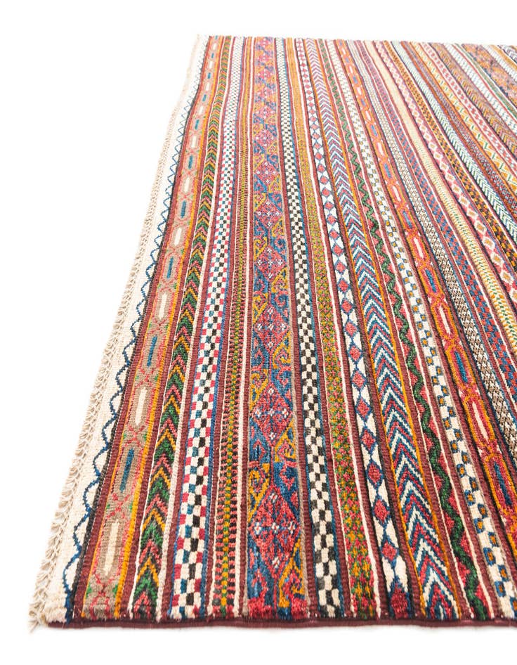 Detail image of  6' 8 x 9' 9  Hand Knotted Ariana Ziegler Rug