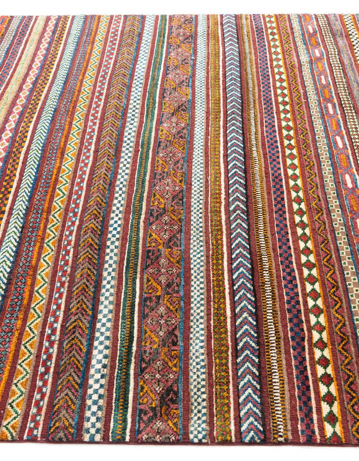 Detail image of  6' 8 x 9' 9  Hand Knotted Ariana Ziegler Rug