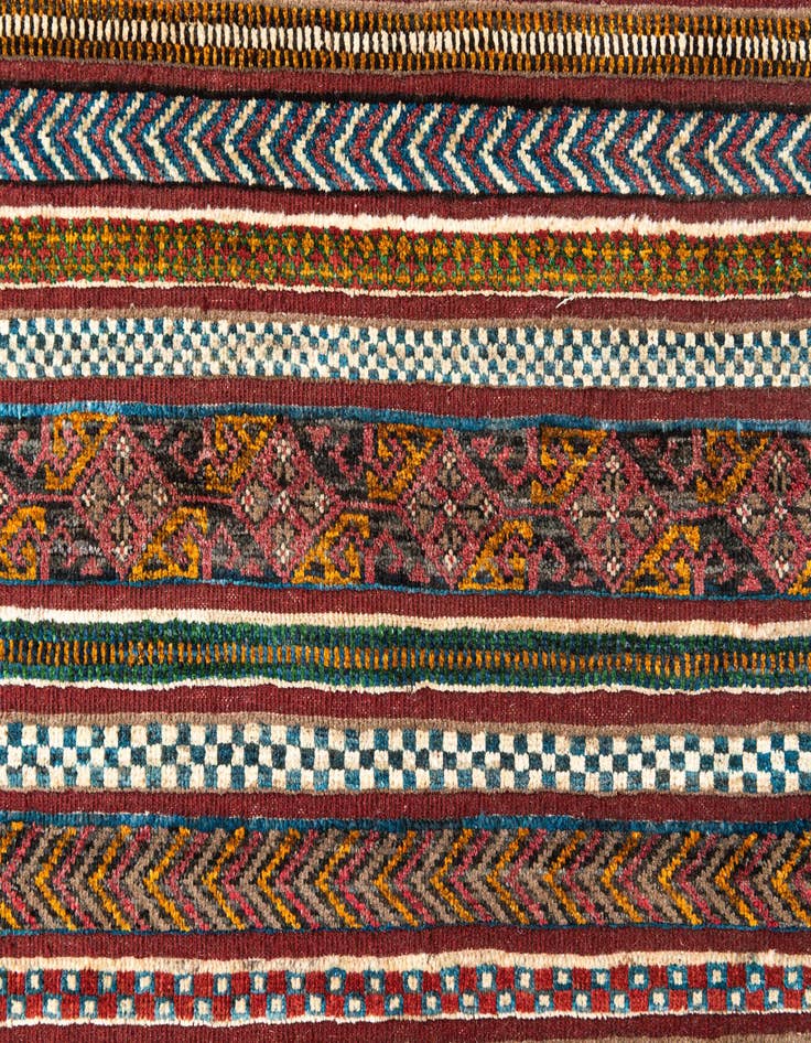 Detail image of  6' 8 x 9' 9  Hand Knotted Ariana Ziegler Rug