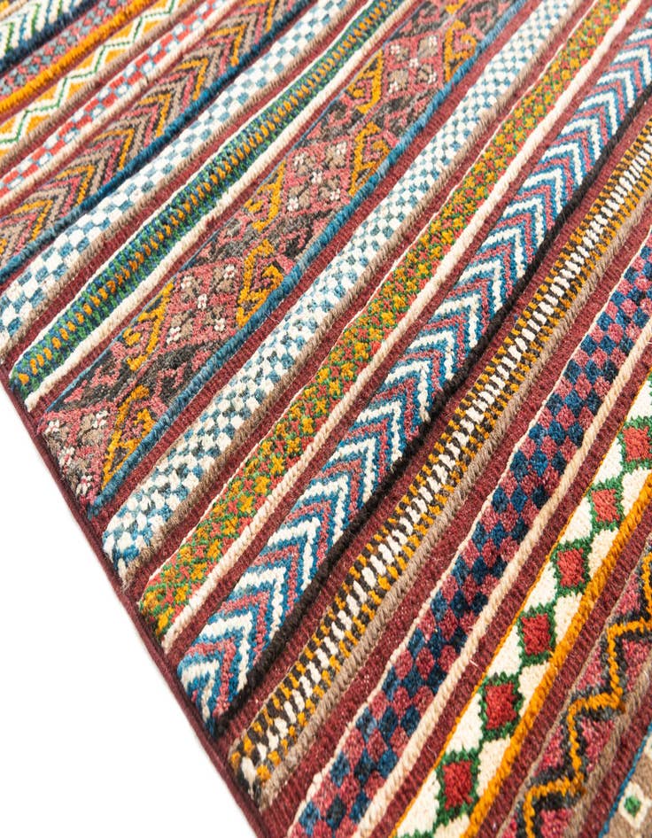 Detail image of  6' 8 x 9' 9  Hand Knotted Ariana Ziegler Rug