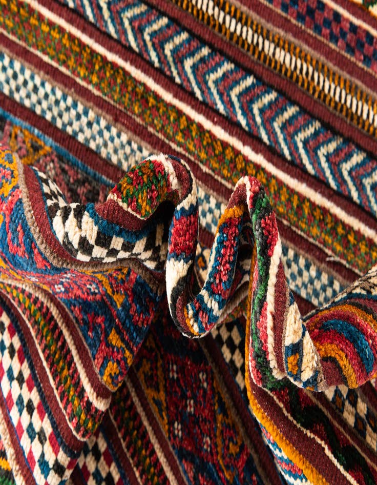 Detail image of  6' 8 x 9' 9  Hand Knotted Ariana Ziegler Rug