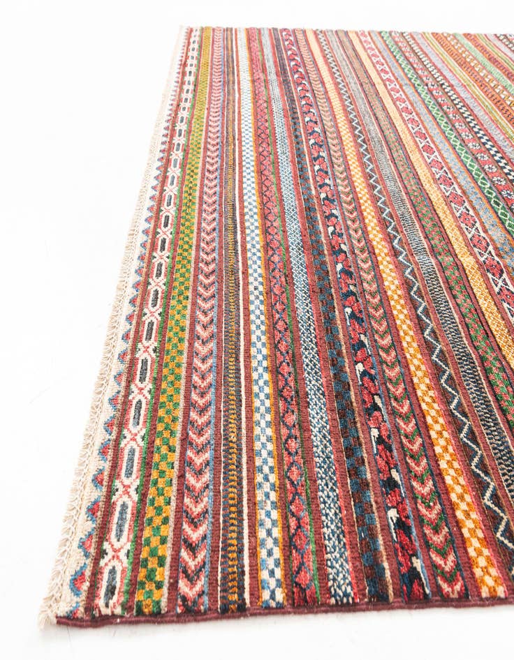 Detail image of  6' 8 x 9' 7  Hand Knotted Ariana Ziegler Rug