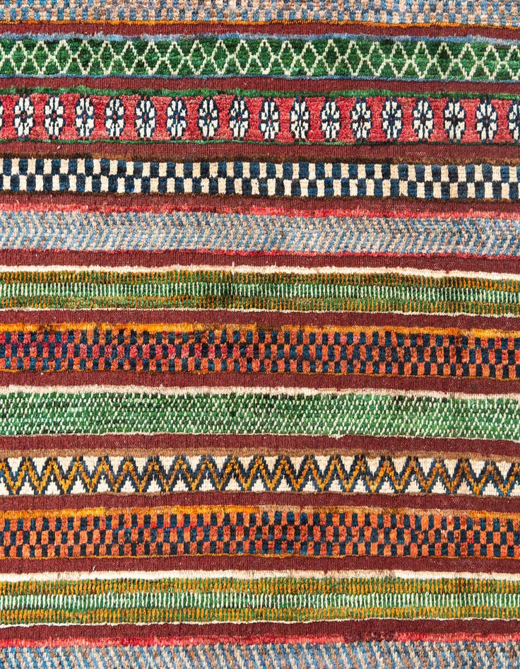 Detail image of  6' 8 x 9' 7  Hand Knotted Ariana Ziegler Rug