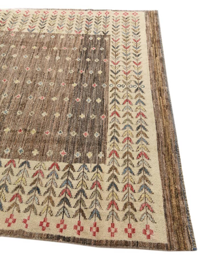 Detail image of  6' 4 x 10'  Hand Knotted Ariana Ziegler Wool Rug