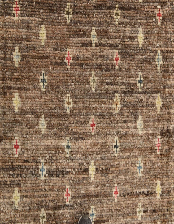Detail image of  6' 4 x 10'  Hand Knotted Ariana Ziegler Wool Rug