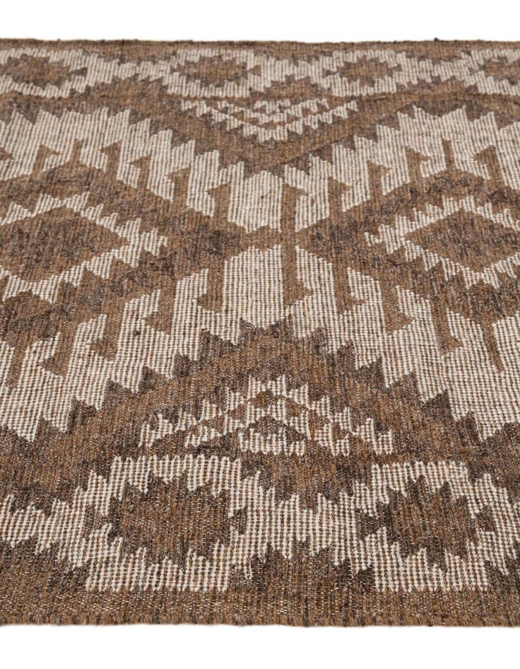 Detail image of  4' x 6' 10  Hand Woven Arizona Wool Rug