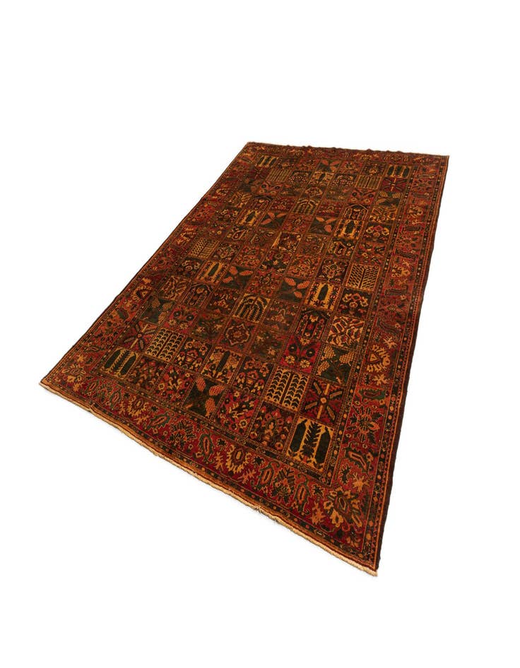 Detail image of  9' 11 x 13' 2 Bachtiar Wool Rug