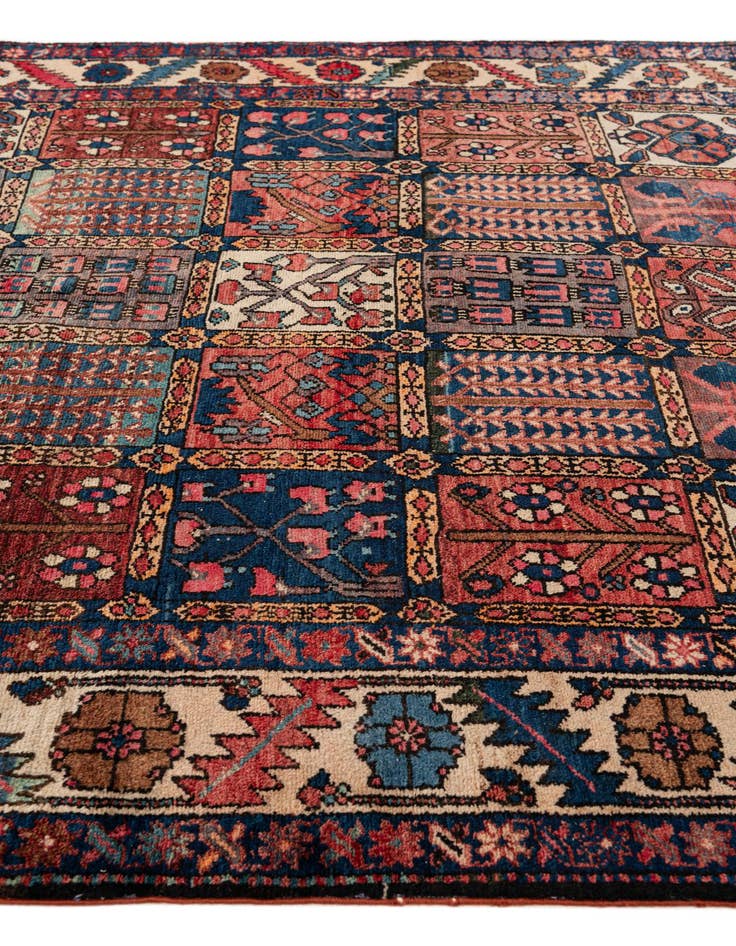 Detail image of  6' 10 x 10' 1  Hand Knotted Bachtiar Persian Wool Rug
