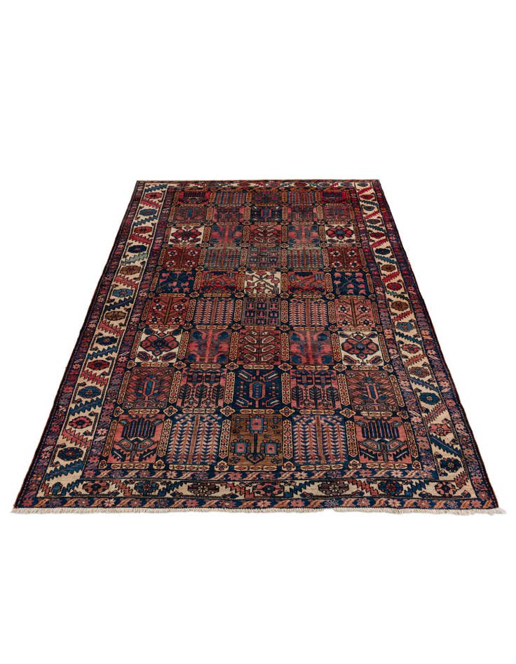 Detail image of  6' 10 x 10' 1  Hand Knotted Bachtiar Persian Wool Rug