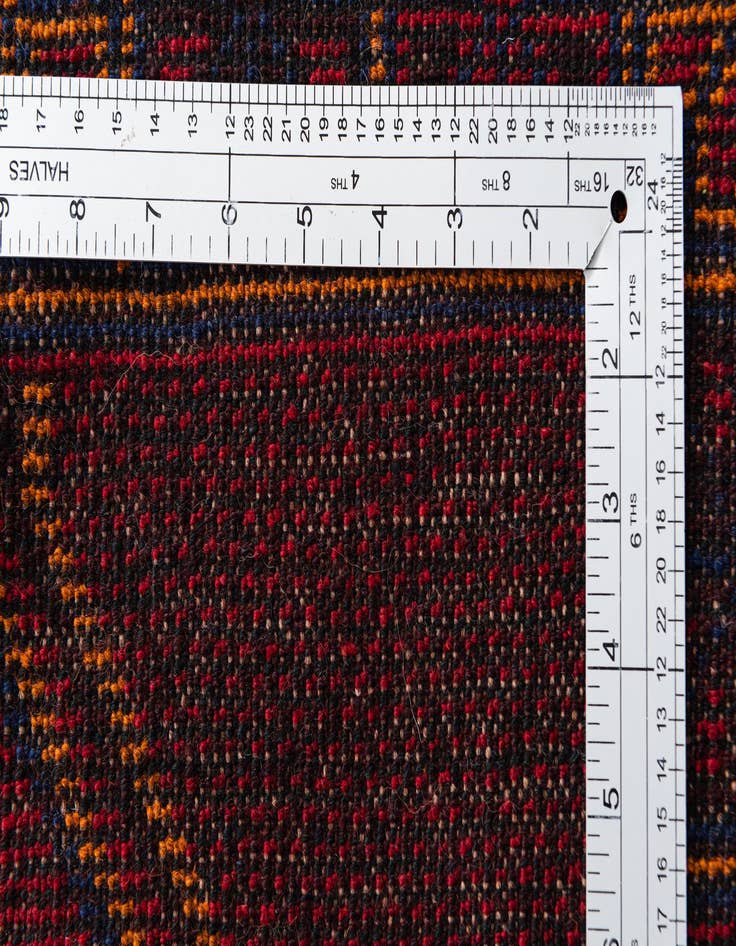 Detail image of  3' x 4' 10  Hand Knotted Balouch Persian Wool Rug