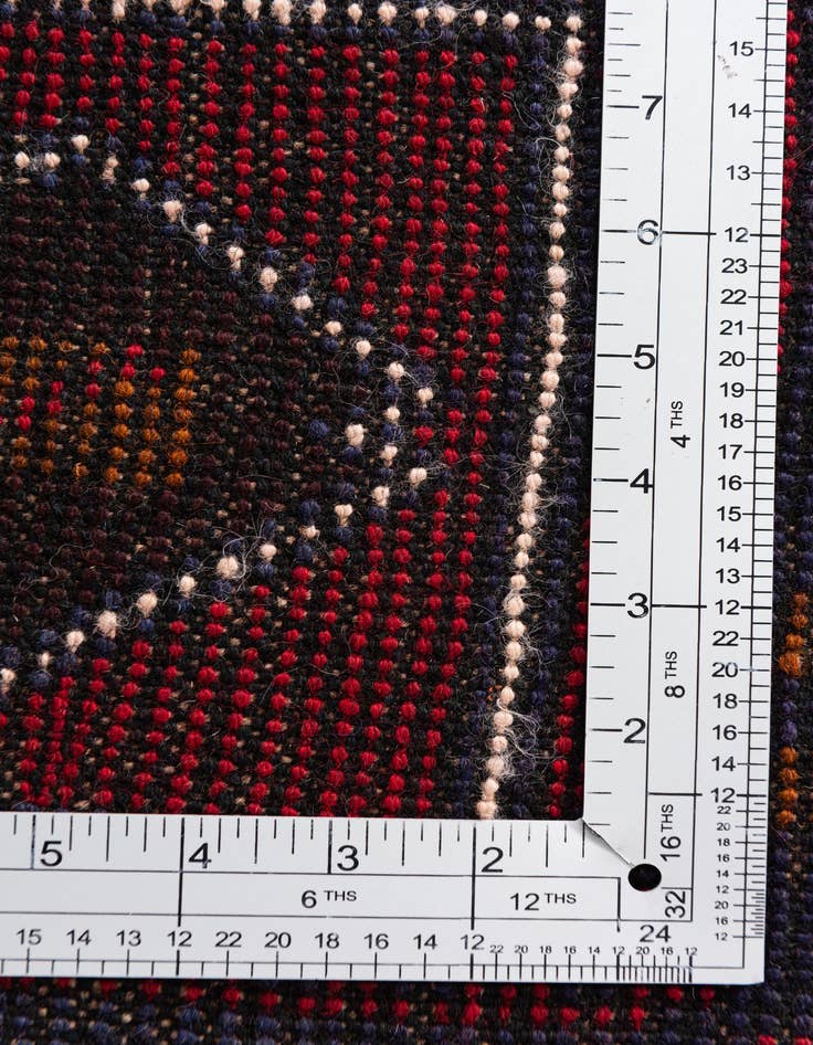 Detail image of  2' 10 x 4' 6  Hand Knotted Balouch Persian Wool Rug