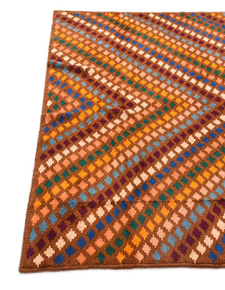 Detail image of  6' 2 x 8' 4  Hand Knotted Balouch Wool Rug