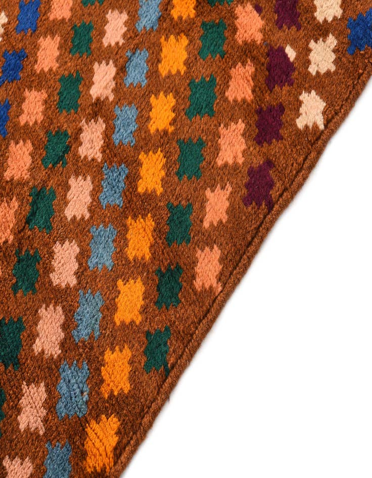 Detail image of  6' 2 x 8' 4  Hand Knotted Balouch Wool Rug