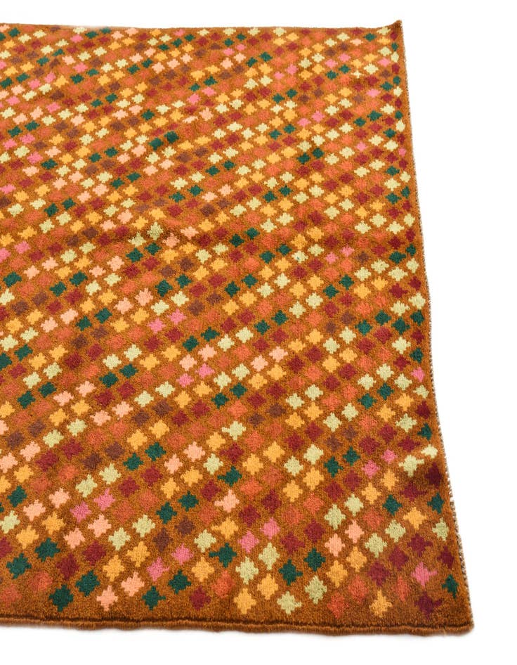 Detail image of  6' x 8'  Hand Knotted Balouch Wool Rug