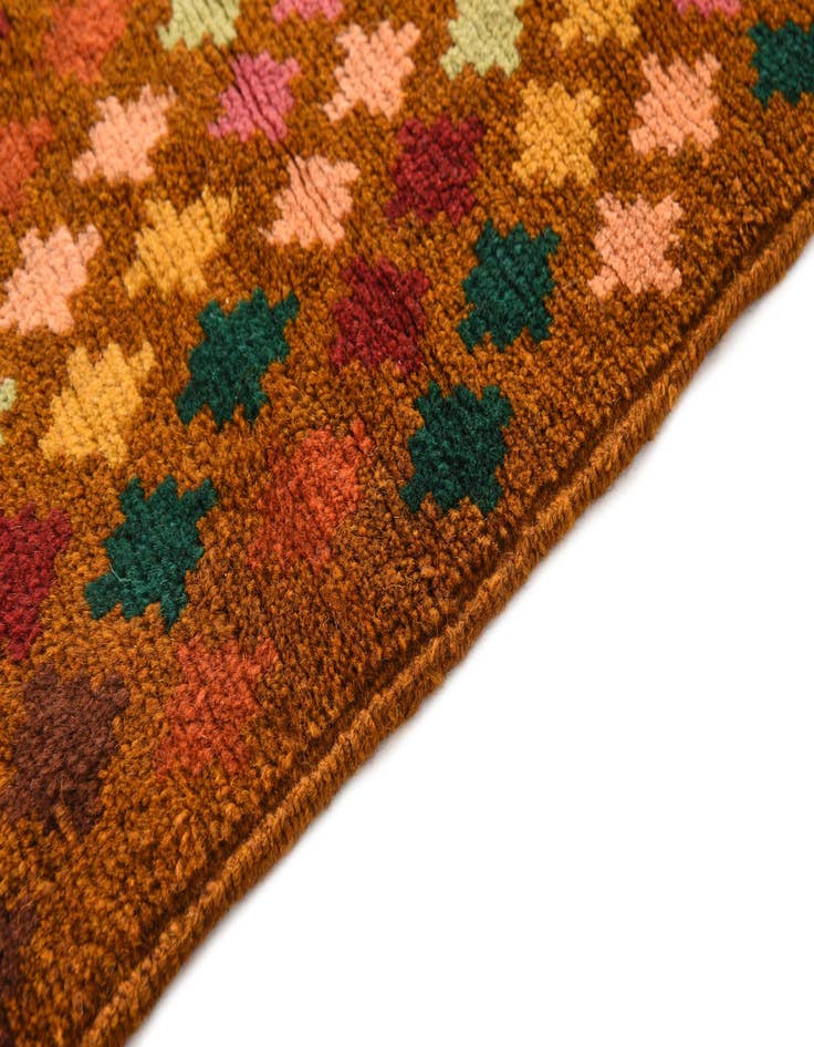 Detail image of  6' x 8'  Hand Knotted Balouch Wool Rug