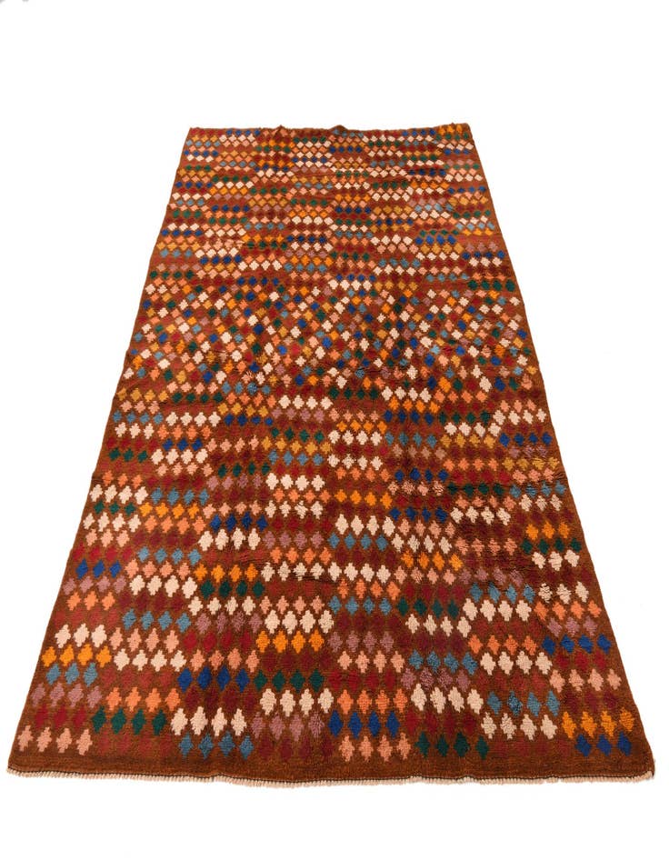 Detail image of  6' x 8' 2  Hand Knotted Balouch Wool Rug