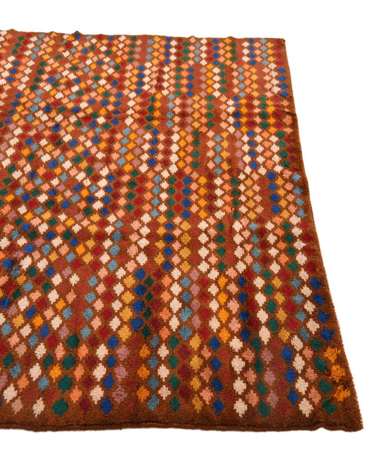 Detail image of  6' x 8' 2  Hand Knotted Balouch Wool Rug