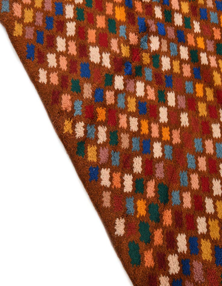 Detail image of  6' x 8' 2  Hand Knotted Balouch Wool Rug