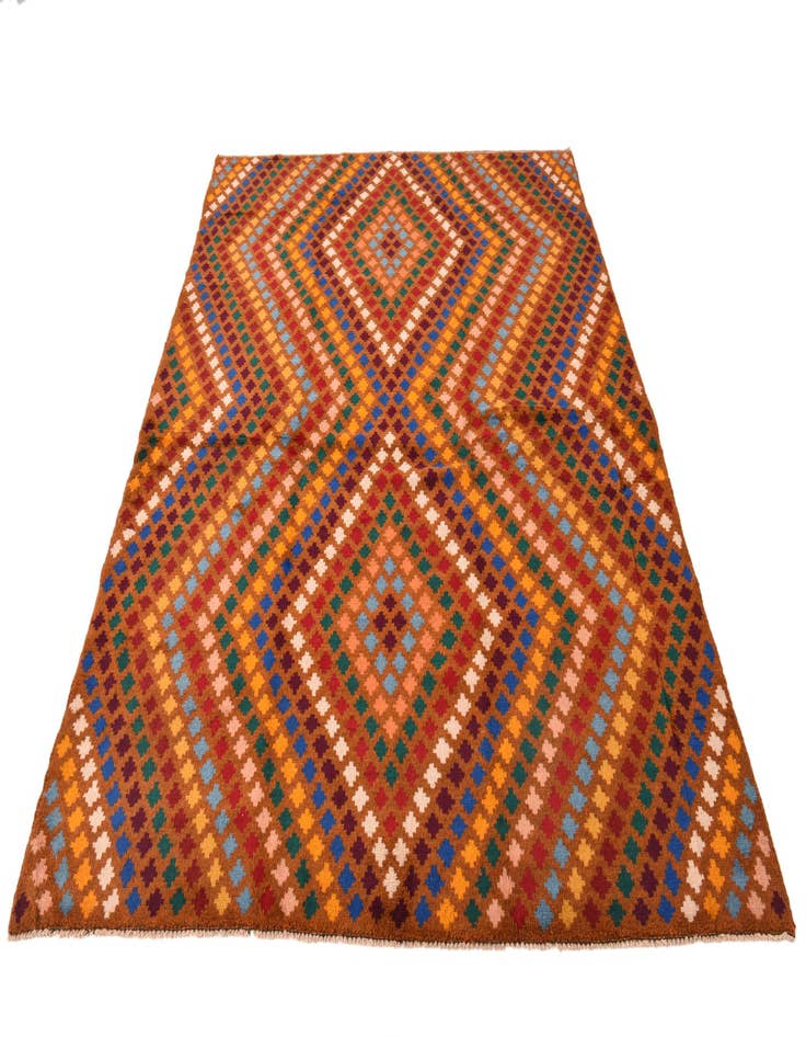 Detail image of  6' 2 x 8' 3  Hand Knotted Balouch Wool Rug