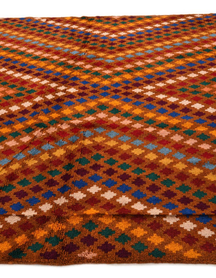 Detail image of  6' 2 x 8' 3  Hand Knotted Balouch Wool Rug