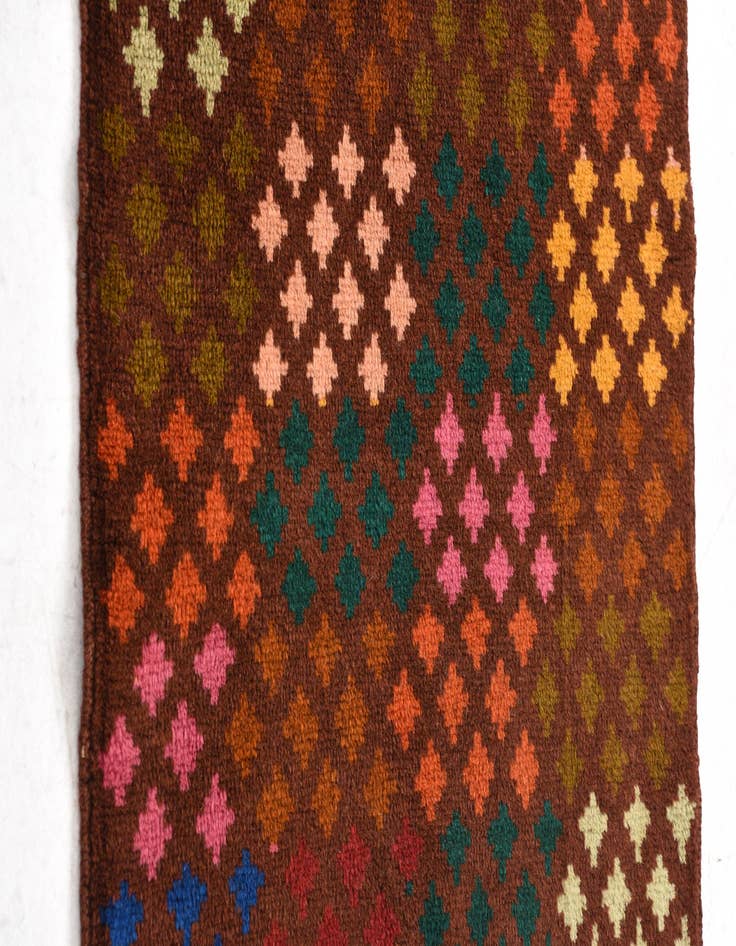 Detail image of  2' 1 x 3'  Hand Knotted Balouch Wool Rug