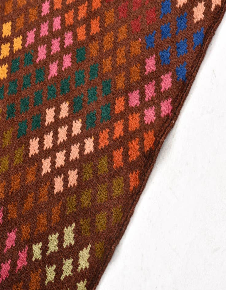 Detail image of  2' 1 x 3'  Hand Knotted Balouch Wool Rug