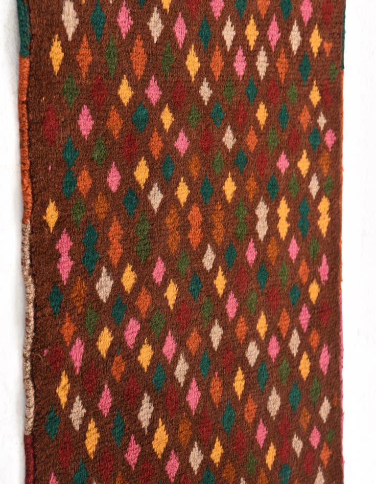 Detail image of  2' x 2' 11  Hand Knotted Balouch Wool Rug