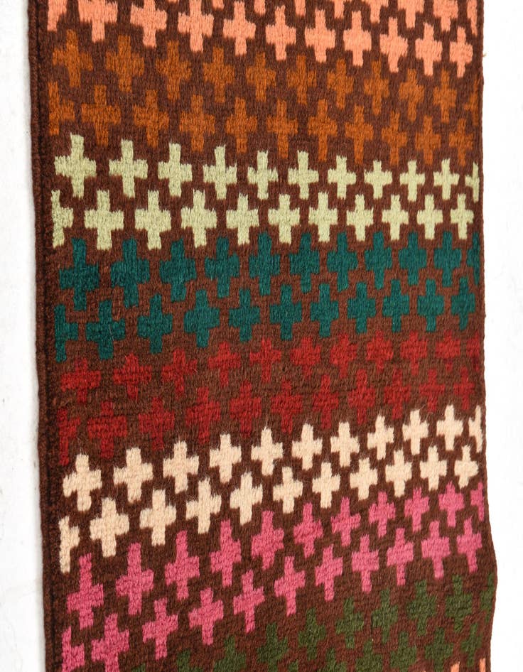 Detail image of  2' x 3'  Hand Knotted Balouch Wool Rug