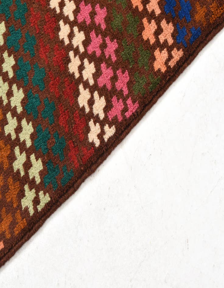 Detail image of  2' x 3'  Hand Knotted Balouch Wool Rug