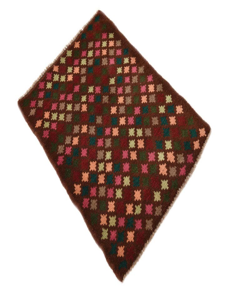 Detail image of 2' 2 x 3' Hand Knotted Balouch Wool Rug