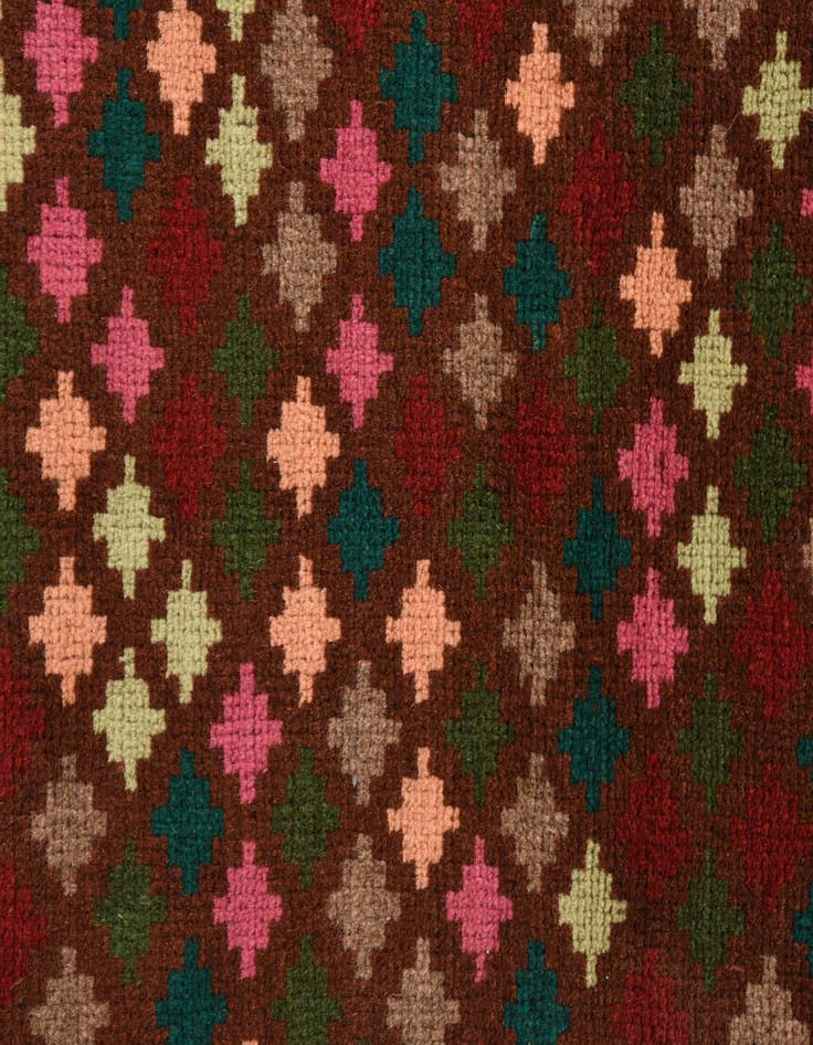 Detail image of 2' 2 x 3' Hand Knotted Balouch Wool Rug
