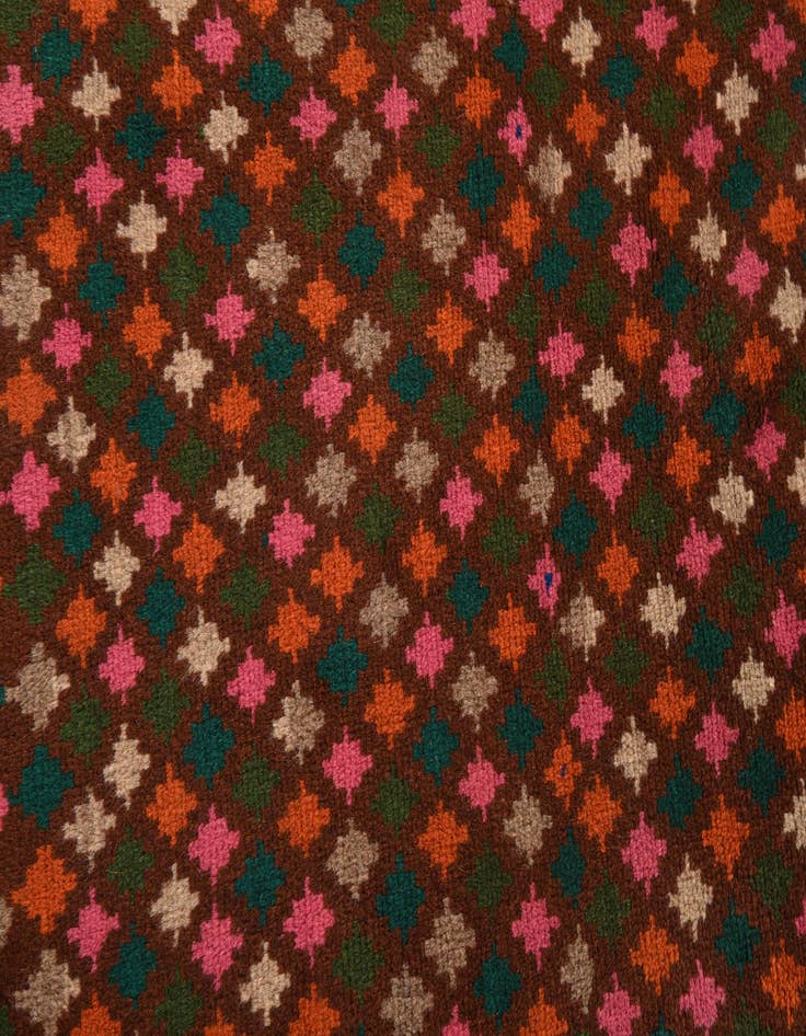 Detail image of  2' x 3'  Hand Knotted Balouch Wool Rug