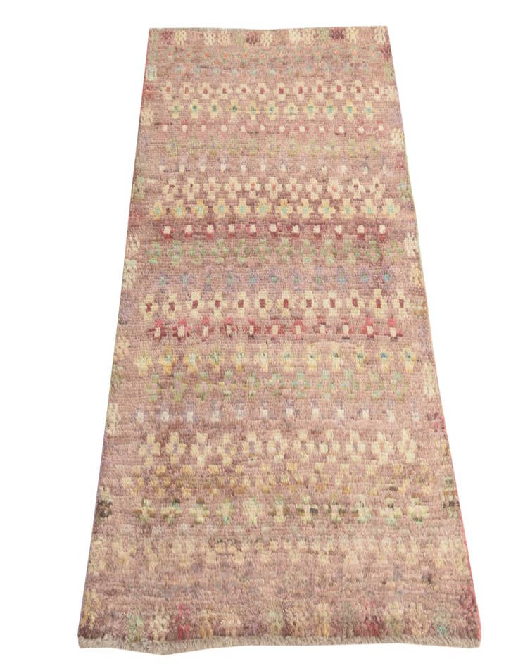 Detail image of  3' x 4' 5  Hand Knotted Balouch Wool Rug