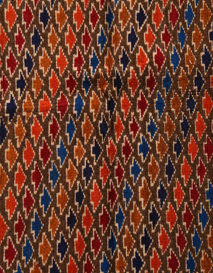 Detail image of  3' 9 x 5' 9  Hand Knotted Balouch Wool Rug