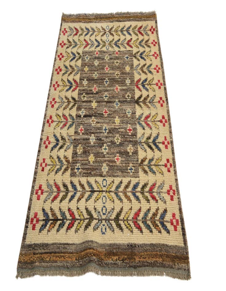 Detail image of  3' 3 x 5' 3  Hand Knotted Balouch Wool Rug