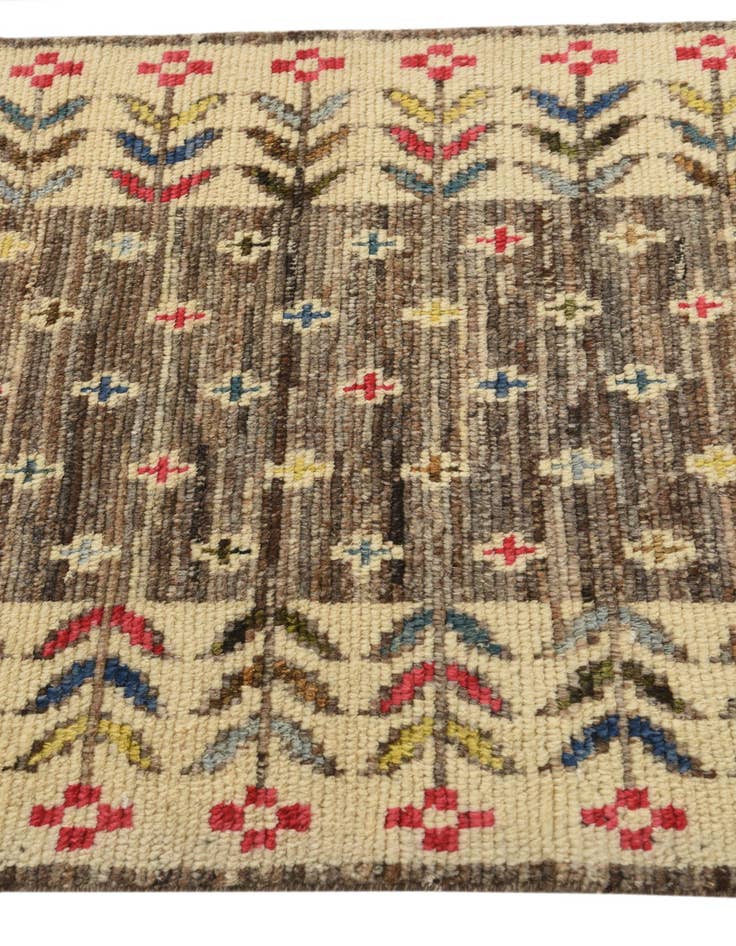 Detail image of  3' 3 x 5' 3  Hand Knotted Balouch Wool Rug