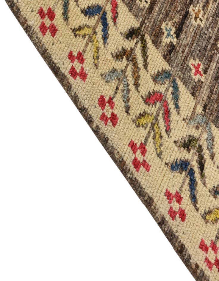 Detail image of  3' 3 x 5' 3  Hand Knotted Balouch Wool Rug