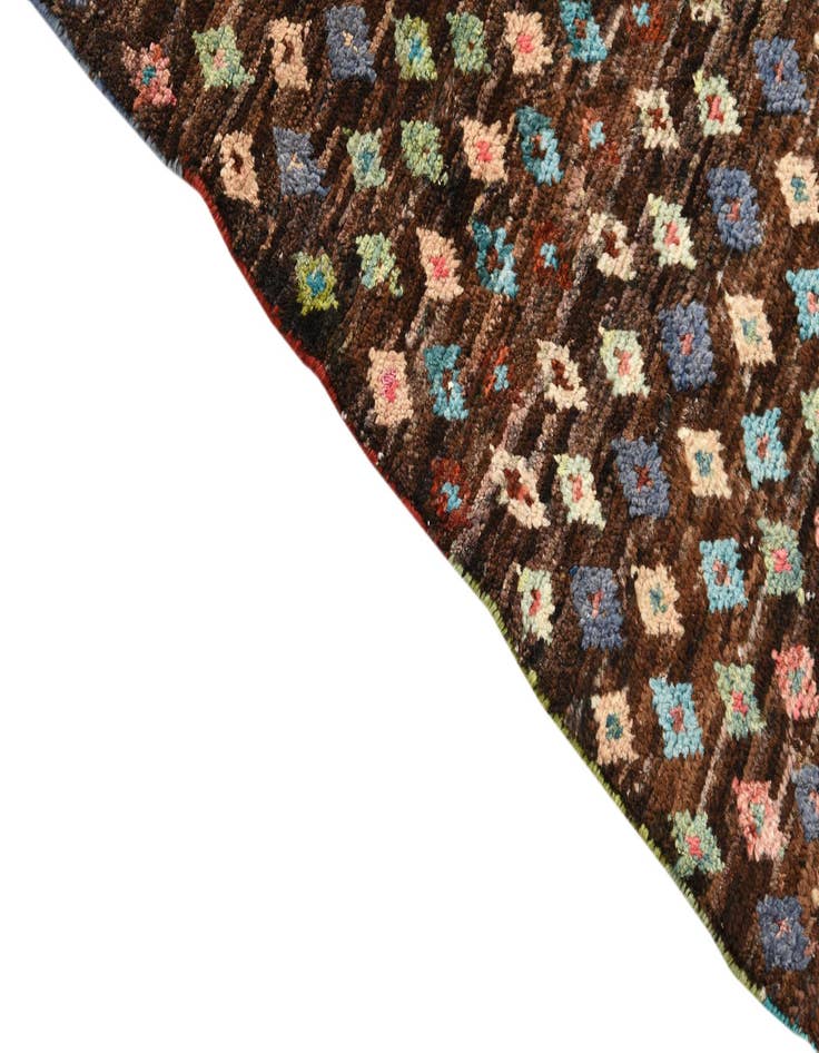 Detail image of  3' 9 x 5' 2  Hand Knotted Balouch Wool Rug