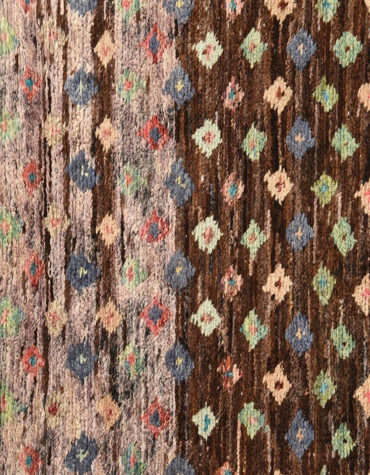 Detail image of  3' 9 x 5' 2  Hand Knotted Balouch Wool Rug