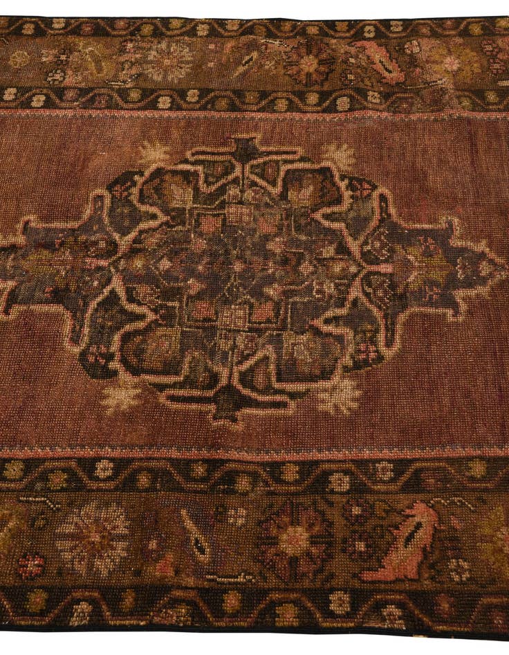 Detail image of  3' 9 x 6' 7  Hand Knotted Balouch Persian Wool Rug