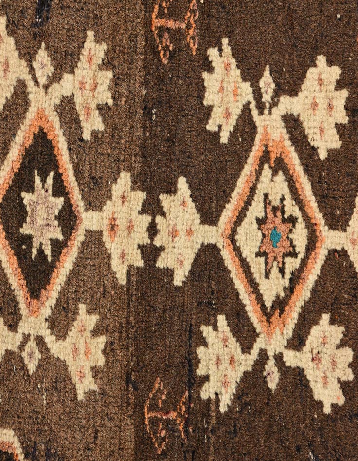 Detail image of  2' 7 x 4' 9  Hand Knotted Balouch Persian Wool Rug