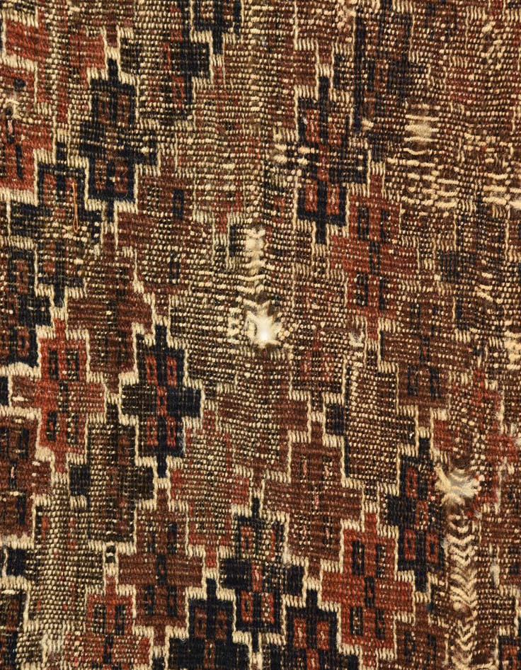 Detail image of  3' x 5'  Hand Knotted Balouch Persian Wool Rug