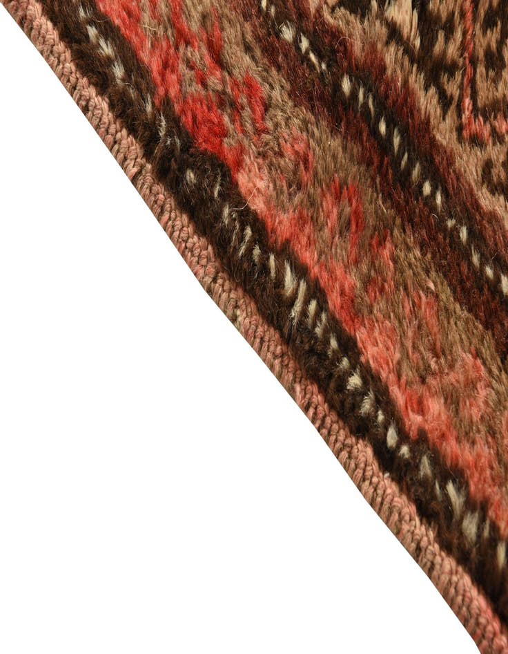 Detail image of  4' 7 x 6' 8  Hand Knotted Balouch Persian Wool Rug