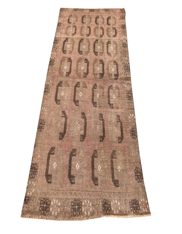 Detail image of  3' 3 x 6' 2  Hand Knotted Balouch Persian Wool Rug